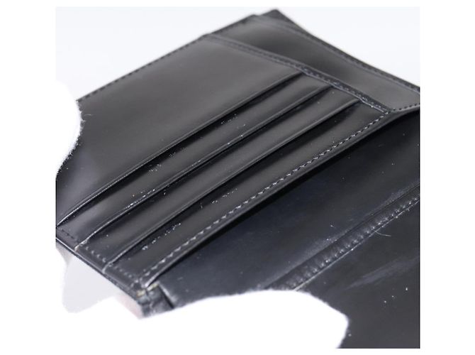 FENDI Zucca Canvas Compact Trifold Wallet Black Auth am12424V - view 19