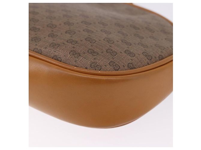 Borsa a tracolla GUCCI Micro GG Supreme PVC Beige Gold 007 084 0094 Auth 196603 D'oro - vista 13