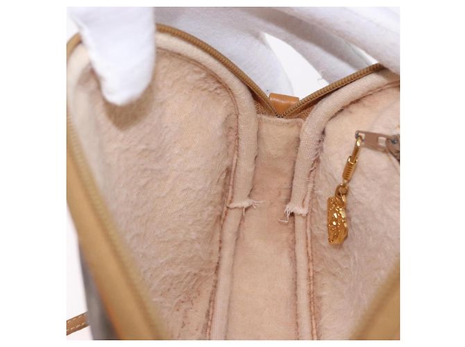 Borsa a tracolla GUCCI Micro GG Supreme PVC Beige Gold 007 084 0094 Auth 196603 D'oro - vista 18