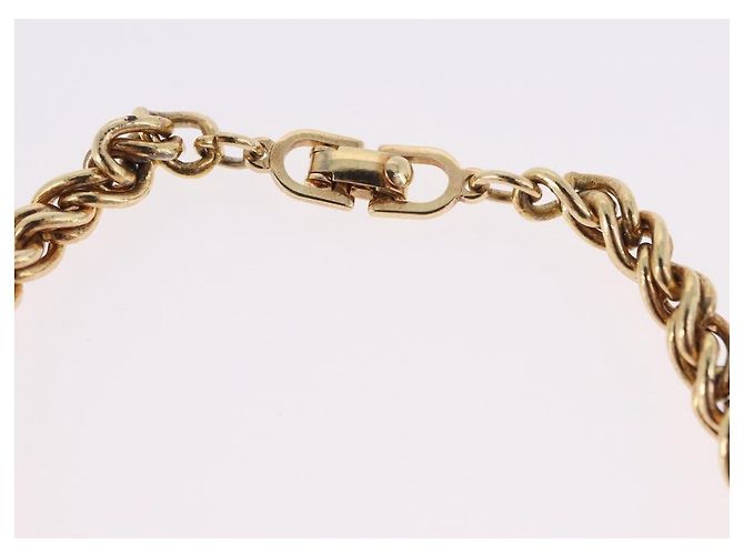 Bracciale Christian Dior metallo Gold Auth 188683 D'oro - vista 11