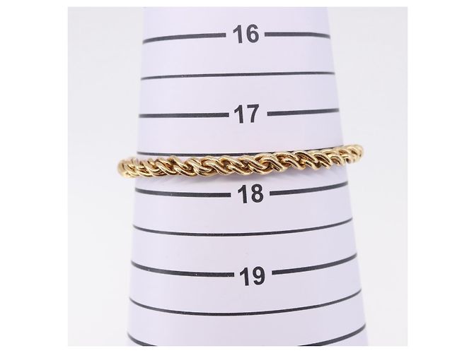 Bracciale Christian Dior metallo Gold Auth 188683 D'oro - vista 12