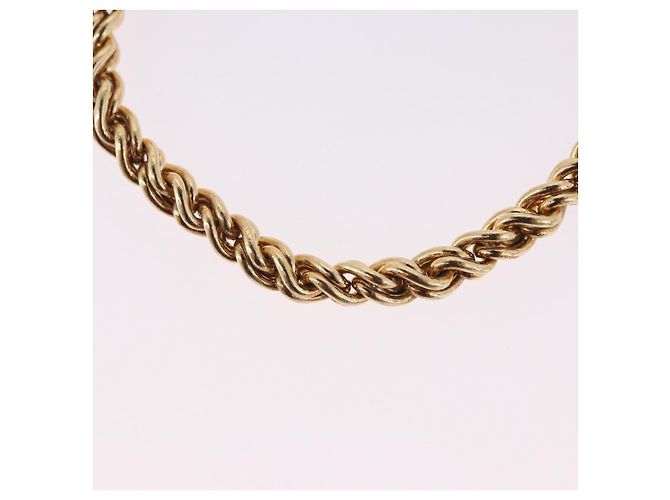 Bracciale Christian Dior metallo Gold Auth 188683 D'oro - vista 3
