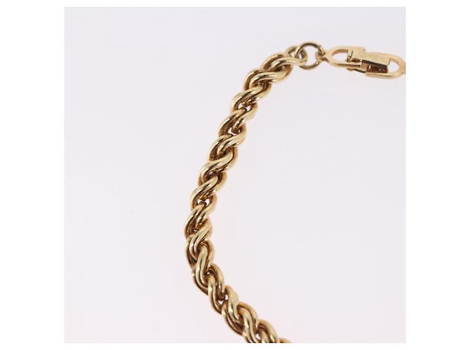 Bracciale Christian Dior metallo Gold Auth 188683 D'oro - vista 4