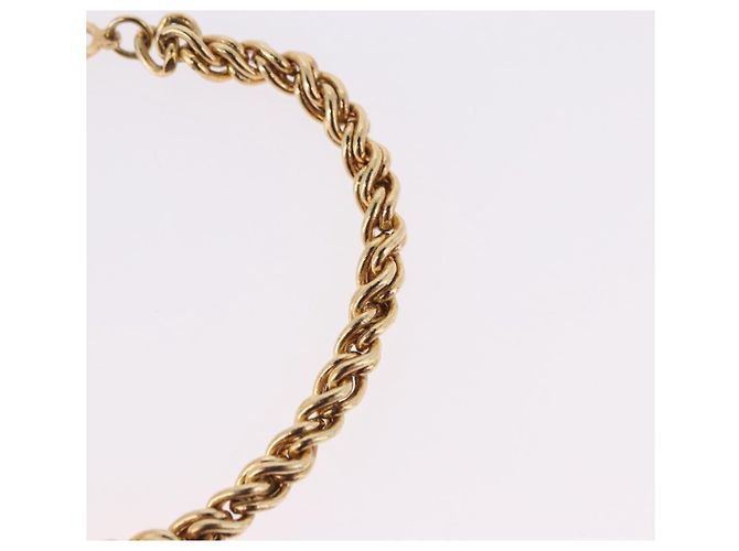 Bracciale Christian Dior metallo Gold Auth 188683 D'oro - vista 5