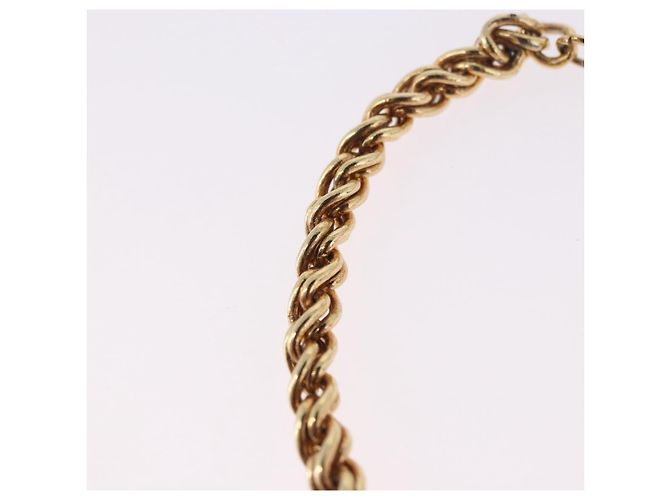 Bracciale Christian Dior metallo Gold Auth 188683 D'oro - vista 9