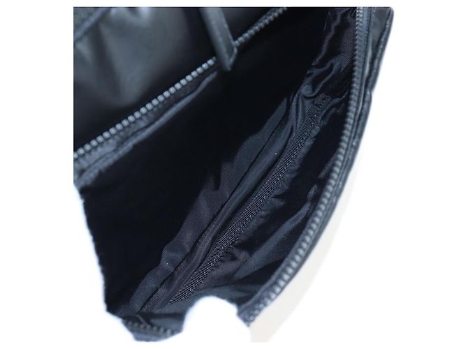 Borsa a Tracolla GUCCI GG Crystal PVC Pelle Nero Argento 782764 Auth BA14802V - vista 21