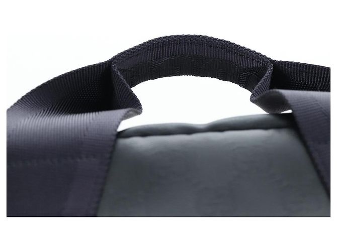 Borsa a Tracolla GUCCI GG Crystal PVC Pelle Nero Argento 782764 Auth BA14802V - vista 8
