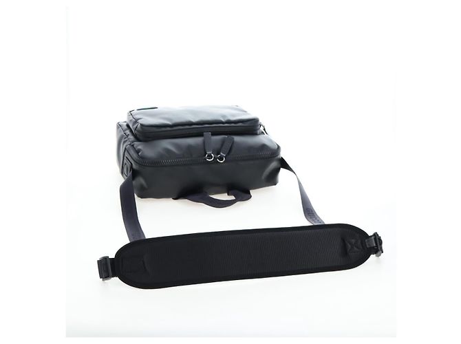 Borsa a Tracolla GUCCI GG Crystal PVC Pelle Nero Argento 782764 Auth BA14802V - vista 9