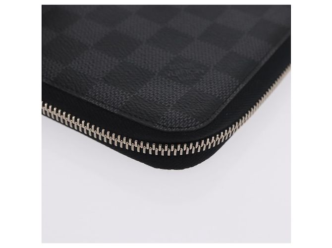 LOUIS VUITTON Damier Grafitte Document Case Portefeuille Braza LV Auth 197312M Damier ebene - vista 14