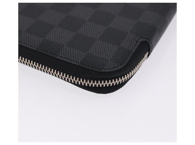 LOUIS VUITTON Damier Grafitte Document Case Portefeuille Braza LV Auth 197312M Damier ebene - vista 16