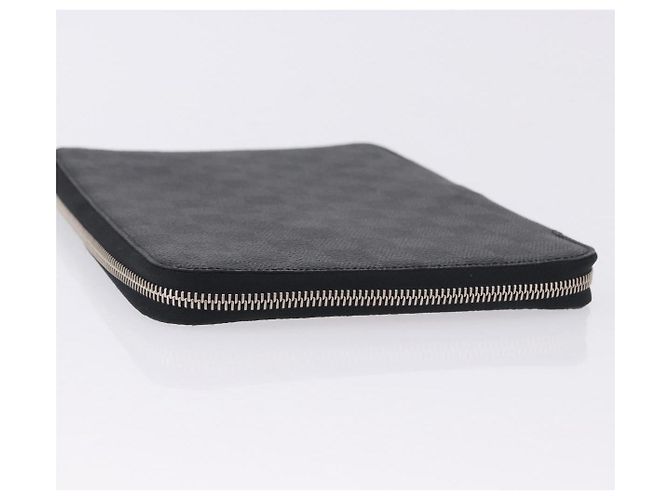LOUIS VUITTON Damier Grafitte Document Case Portefeuille Braza LV Auth 197312M Damier ebene - vista 5
