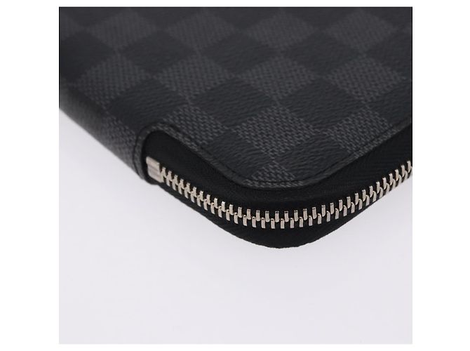 LOUIS VUITTON Damier Grafitte Document Case Portefeuille Braza LV Auth 197312M Damier ebene - vista 7
