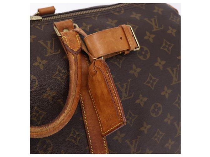 LOUIS VUITTON Monogram Keepall 50 Boston Bag M41426 LV Auth bs36575 Monogramma - vista 18