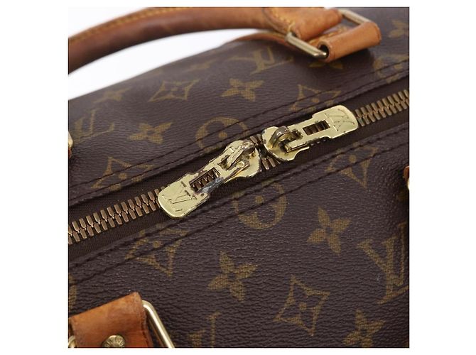 LOUIS VUITTON Monogram Keepall 50 Boston Bag M41426 LV Auth bs36575 Monogramma - vista 19
