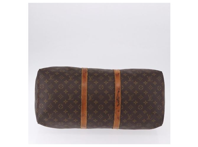 LOUIS VUITTON Monogram Keepall 50 Boston Bag M41426 LV Auth bs36575 Monogramma - vista 5