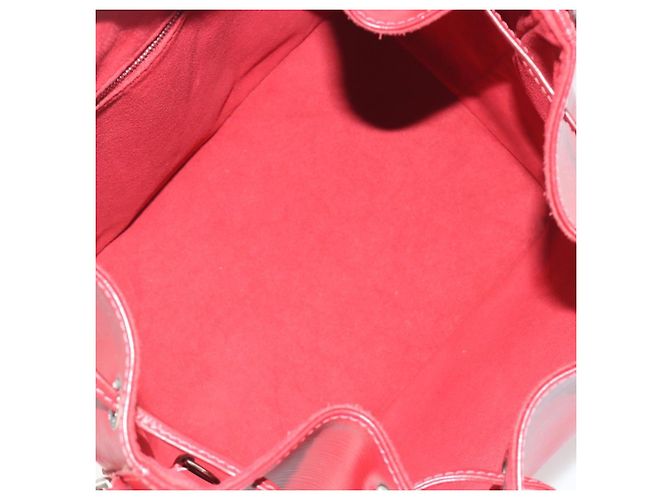 LOUIS VUITTON Borsa a tracolla Epi Petit Noe Carmine M40839 LV Auth 197132A - vista 11