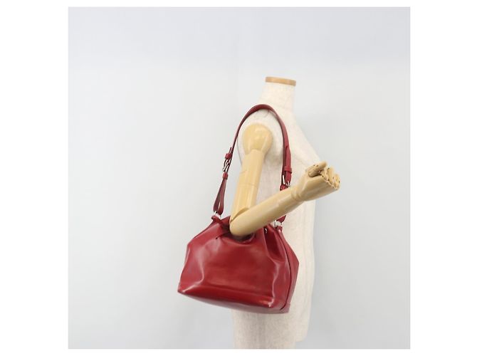 LOUIS VUITTON Borsa a tracolla Epi Petit Noe Carmine M40839 LV Auth 197132A - vista 22
