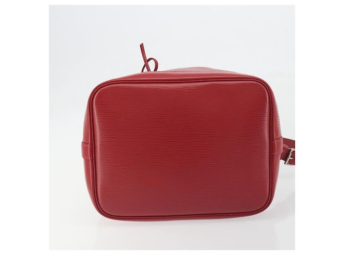 LOUIS VUITTON Borsa a tracolla Epi Petit Noe Carmine M40839 LV Auth 197132A - vista 5