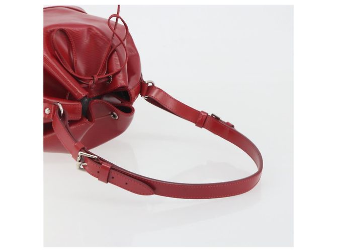 LOUIS VUITTON Borsa a tracolla Epi Petit Noe Carmine M40839 LV Auth 197132A - vista 7
