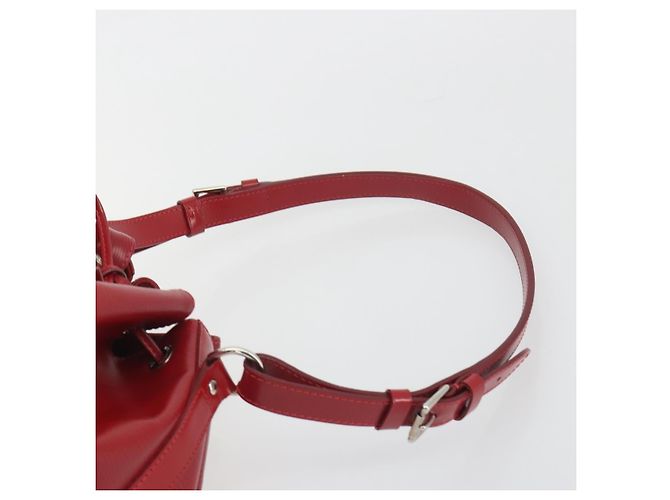 LOUIS VUITTON Borsa a tracolla Epi Petit Noe Carmine M40839 LV Auth 197132A - vista 8