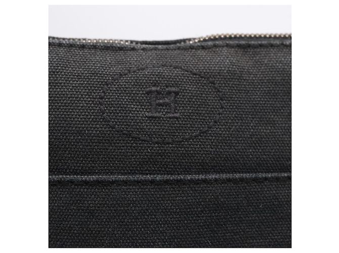 Hermès HERMES Bolso Bolide PM Algodón Negro Auth BA15257 - vista 13