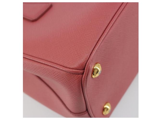 Borsa a mano PRADA Saffiano 2way Pink Gold Tone Auth BA14801M Rosa - vista 20