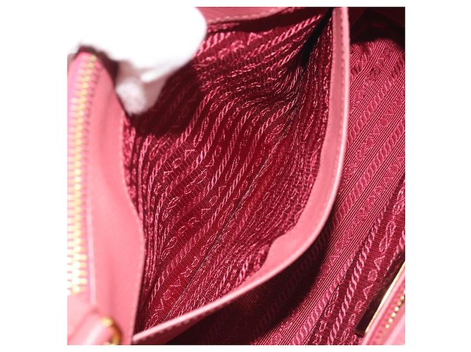 Borsa a mano PRADA Saffiano 2way Pink Gold Tone Auth BA14801M Rosa - vista 30