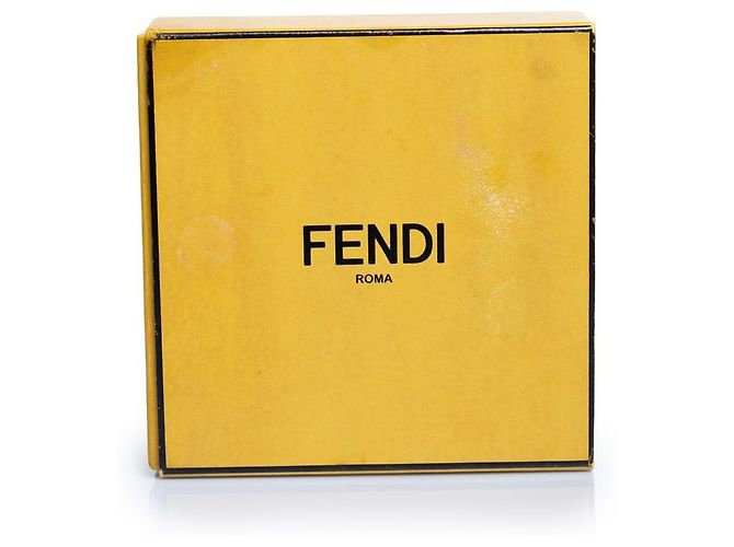 Fendi, orecchini a cerchio F is Fendi in oro D'oro - vista 4