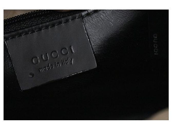 Gucci, borsa G nera in pelle nubuck Nero - vista 8