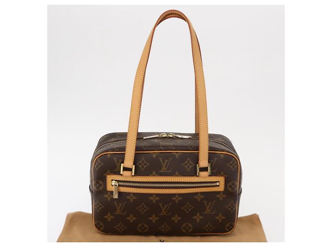 Borsa LOUIS VUITTON Monogram Cite MM M51182 LV Auth am9706 Monogramma - vista 12
