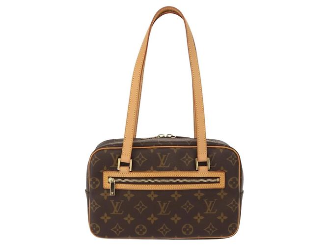 Borsa LOUIS VUITTON Monogram Cite MM M51182 LV Auth am9706 Monogramma - vista 13