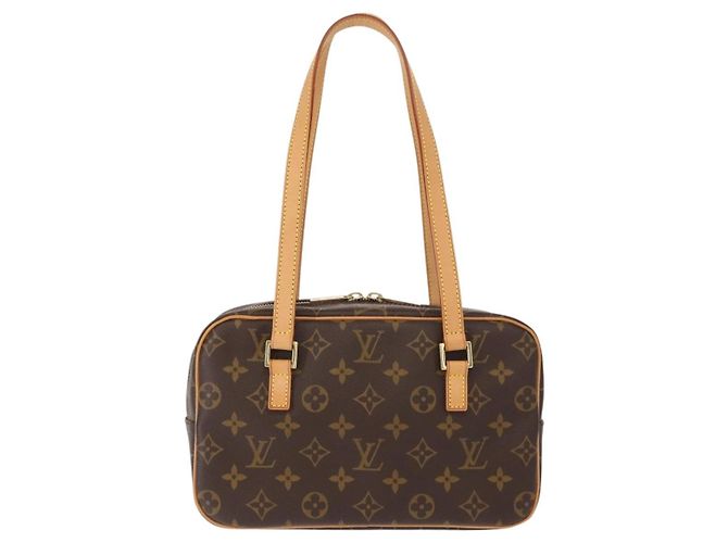 Borsa LOUIS VUITTON Monogram Cite MM M51182 LV Auth am9706 Monogramma - vista 2