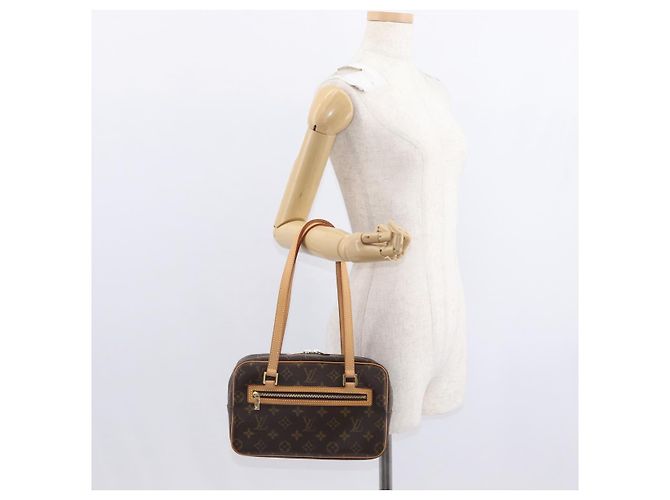 Borsa LOUIS VUITTON Monogram Cite MM M51182 LV Auth am9706 Monogramma - vista 24