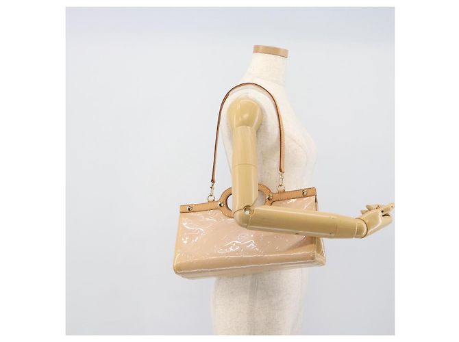 Borsa LOUIS VUITTON Vernis Roxbury Drive 2way Rose flow lantern M91391 Auth 190251 - vista 22