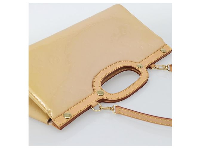 Borsa LOUIS VUITTON Vernis Roxbury Drive 2way Rose flow lantern M91391 Auth 190251 - vista 6