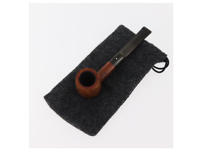 Alfred Dunhill Pipa Dunhill ROOTBRIAR Wood Brown Auth am9215 Marrone - vista 13