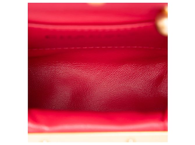 Borsa Satchel Chanel Micro Quilted Lambskin My Crush Bag Oro D'oro - vista 4