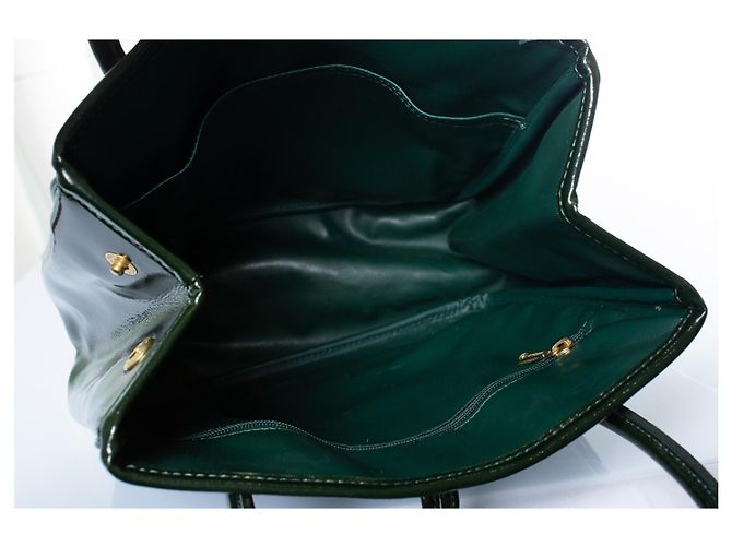 Longchamp, Roseau Handtasche grün - Ansicht 8
