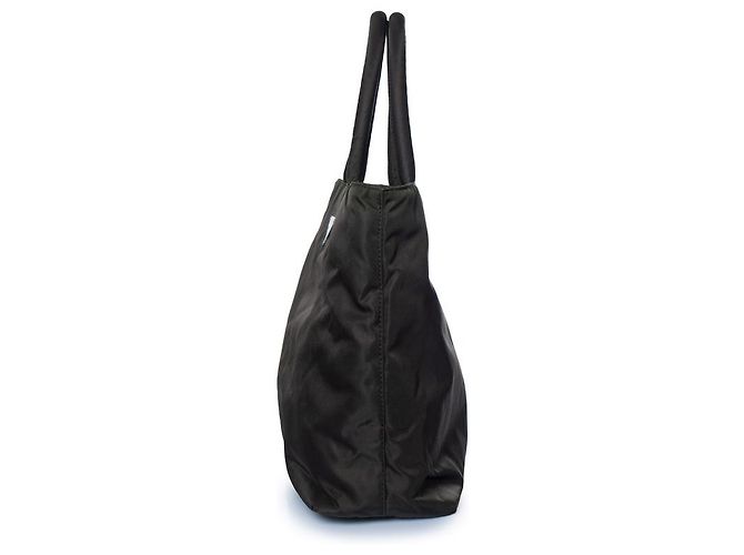 Prada, vintage Mini-Handtasche aus Nylon in Dunkelgrün - Ansicht 4