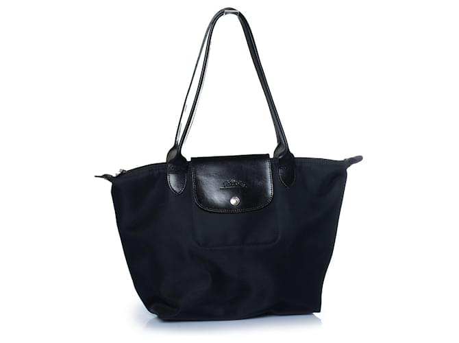 Longchamp, borsa tote mini depose nera Nero - vista 4
