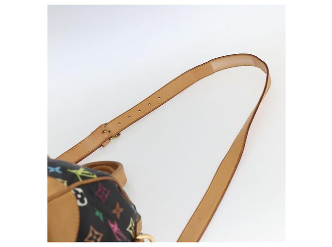 Borsa LOUIS VUITTON Monogram Multicolor Courtney MM 2way Nera M45642 Auth 163673SAV Nero - vista 10
