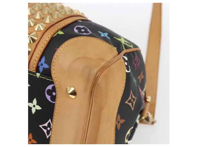 Borsa LOUIS VUITTON Monogram Multicolor Courtney MM 2way Nera M45642 Auth 163673SAV Nero - vista 12