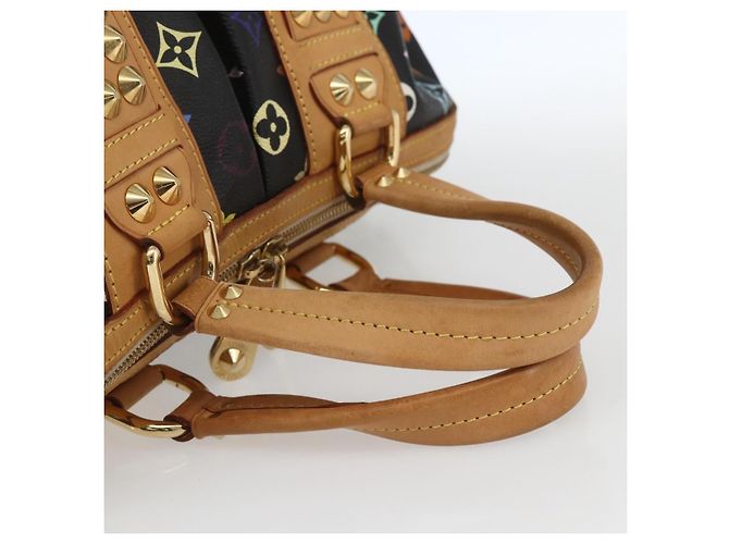 Borsa LOUIS VUITTON Monogram Multicolor Courtney MM 2way Nera M45642 Auth 163673SAV Nero - vista 7