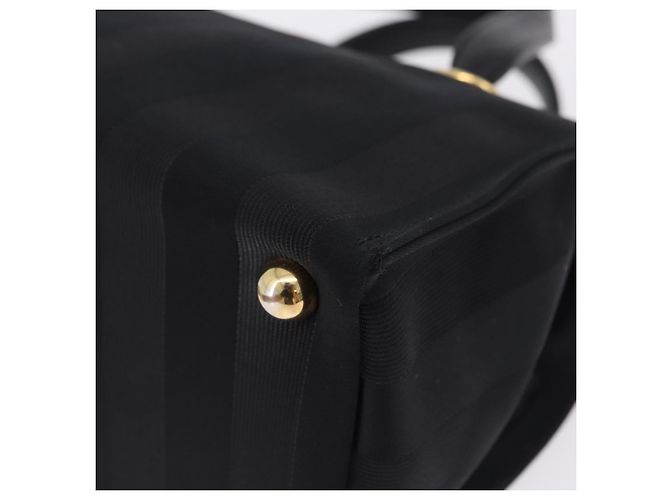 Borsa VALENTINO Nylon Nero Oro Auth BA15199 D'oro - vista 14