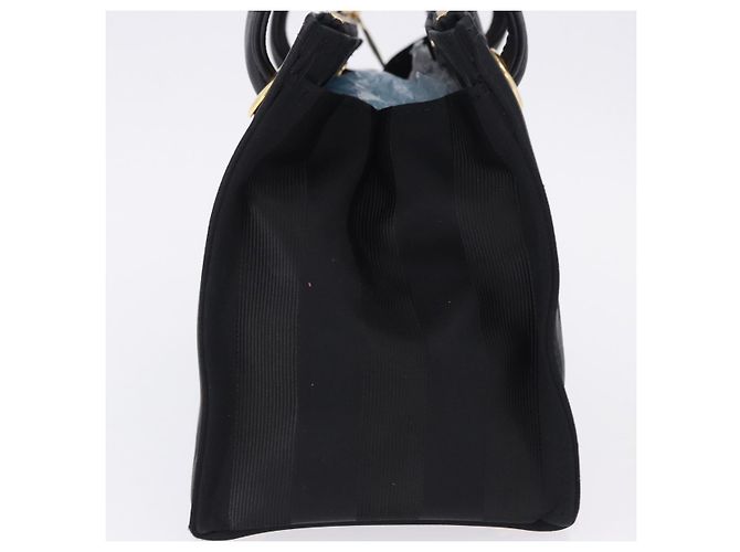 Borsa VALENTINO Nylon Nero Oro Auth BA15199 D'oro - vista 3