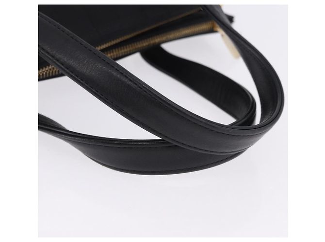 Borsa VALENTINO Nylon Nero Oro Auth BA15199 D'oro - vista 7