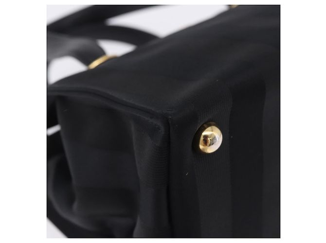 Borsa VALENTINO Nylon Nero Oro Auth BA15199 D'oro - vista 9