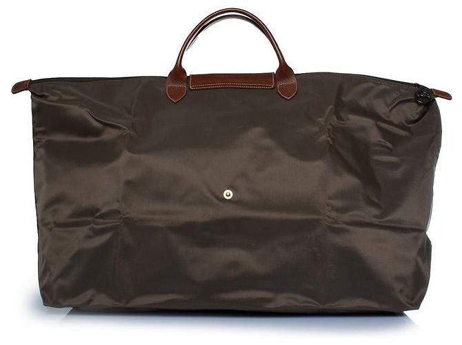 Longchamp, borsa weekender XL depose pliage, kaki - vista 2