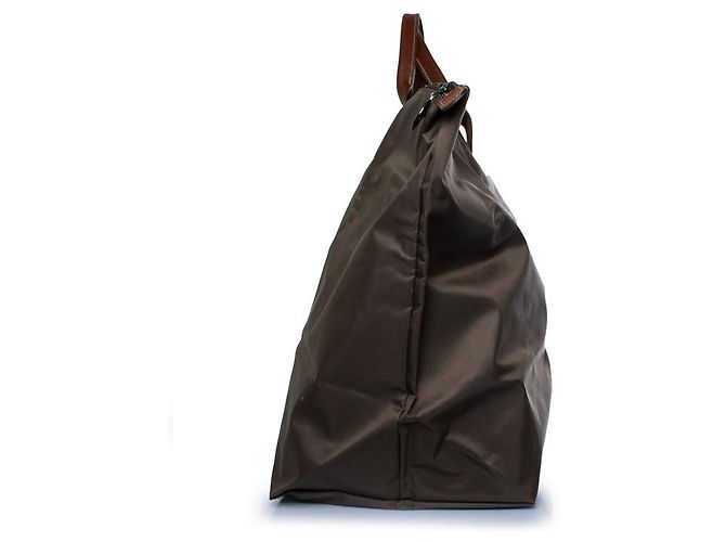 Longchamp, borsa weekender XL depose pliage, kaki - vista 4