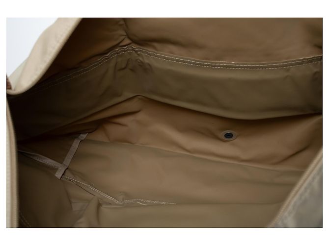 Longchamp, borsa weekender pliage EXT Beige - vista 10